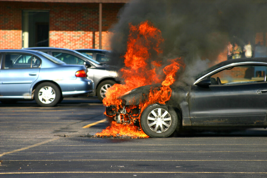 Closer,Look,At,A,Car,On,Fire. Closer,Look,At,A,Car,On,Fire.